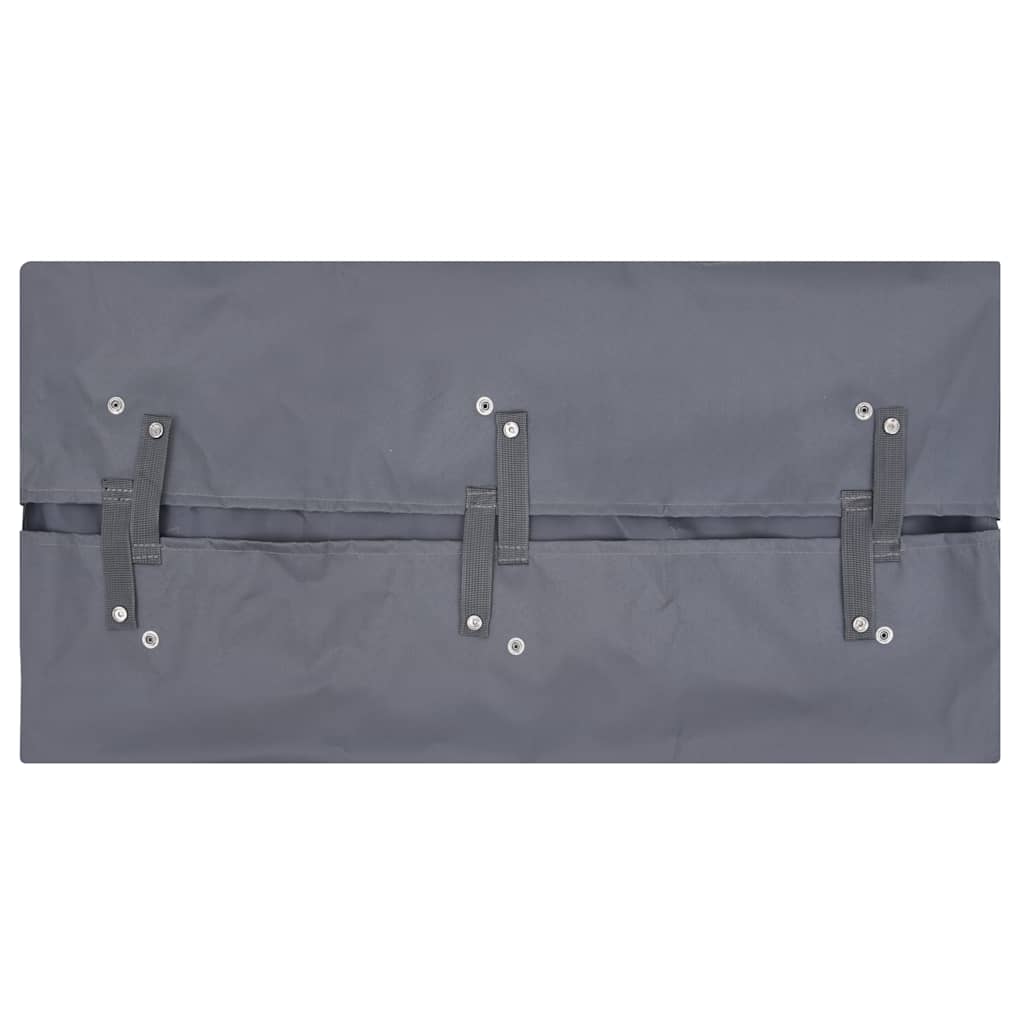 Garden Cart Liner Dark Grey 81x41x40 cm Fabric