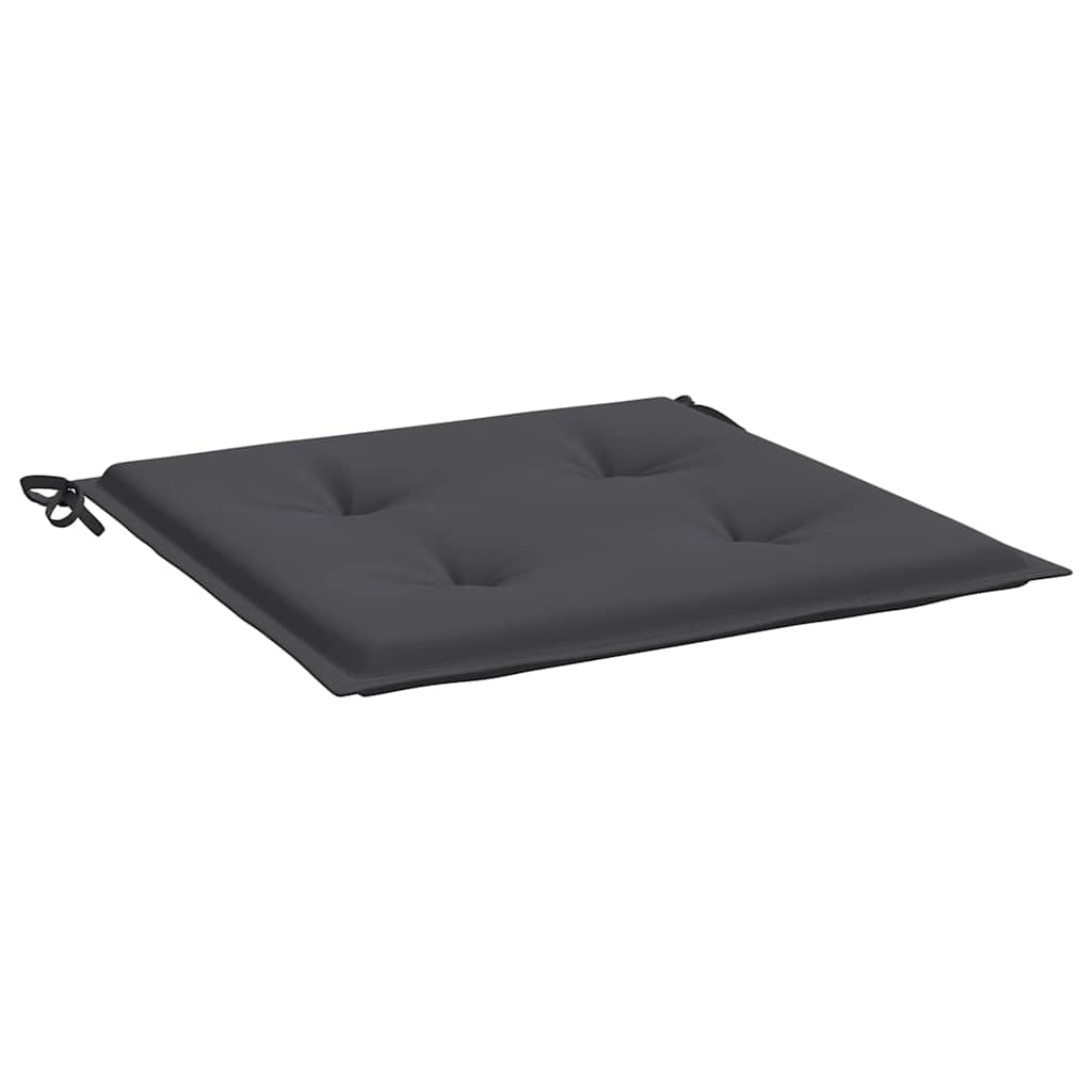 Garden Chair Cushions 6 pcs Anthracite 40x40x3 cm Oxford Fabric