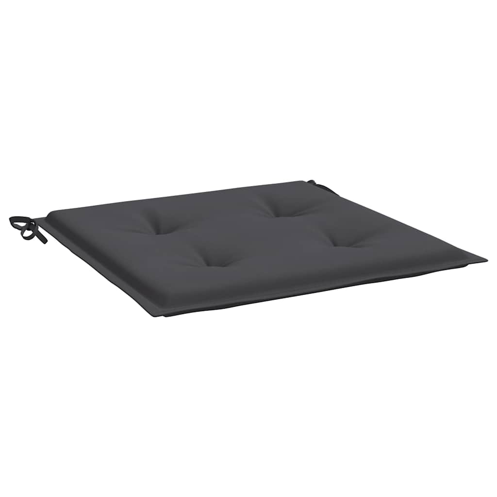 Garden Chair Cushions 4 pcs Anthracite 50x50x4 cm Oxford Fabric