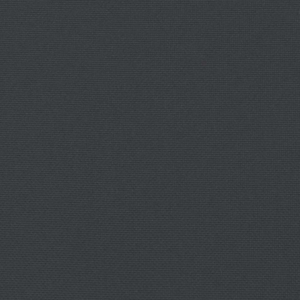 Sun Lounger Cushion Black 186x58x4cm Oxford Fabric