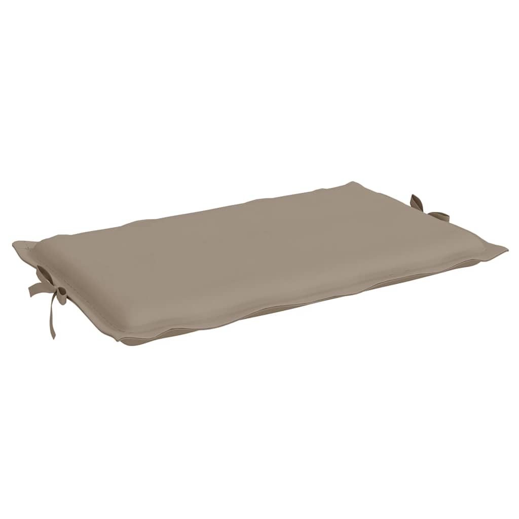 Sun Lounger Cushion Taupe 186x58x4cm Oxford Fabric