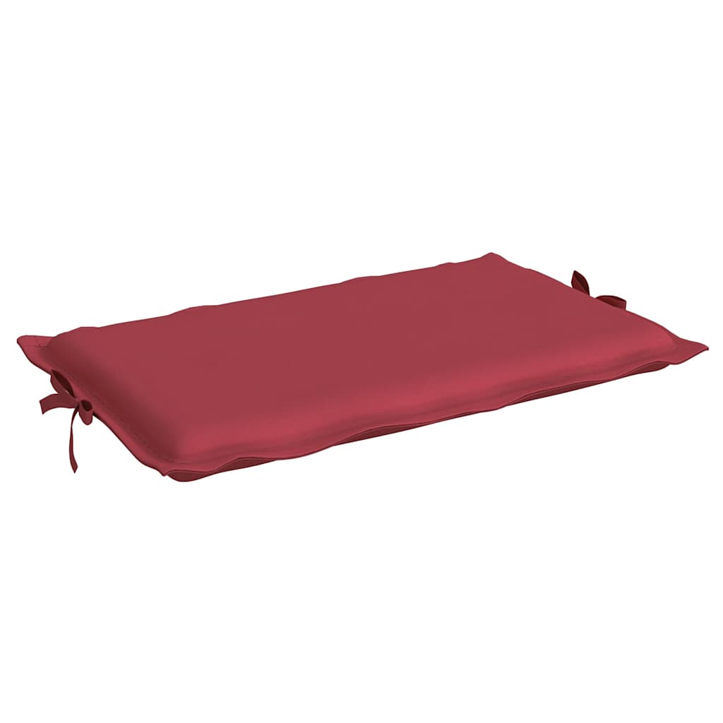 Sun Lounger Cushion Wine Red 186x58x4cm Oxford Fabric