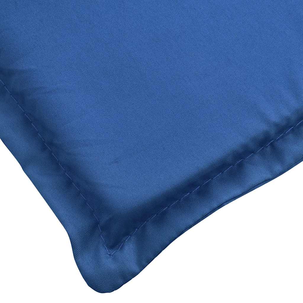 Sun Lounger Cushion Royal Blue 186x58x4cm Oxford Fabric