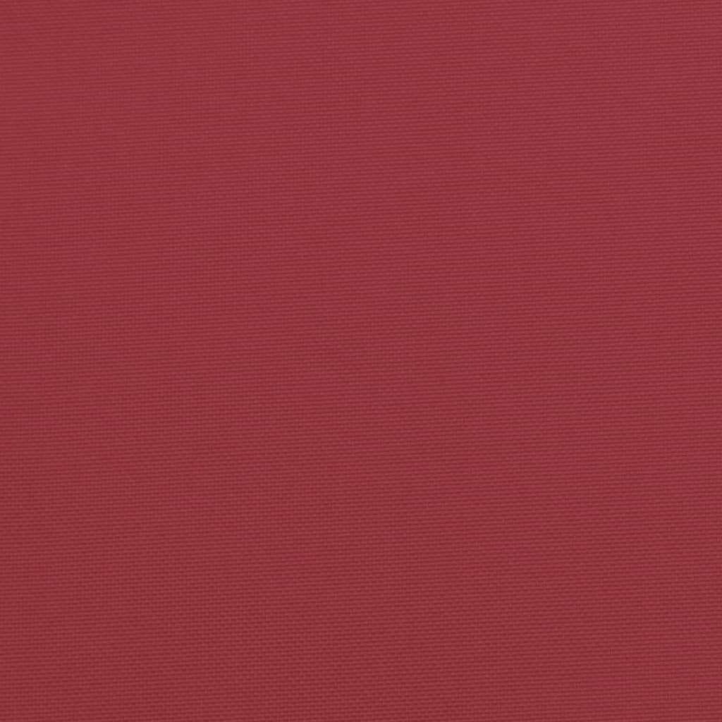 Sun Lounger Cushion Wine Red 200x50x3cm Oxford Fabric