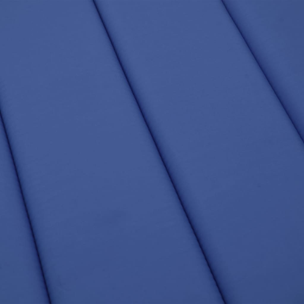 Sun Lounger Cushion Royal Blue 200x50x3cm Oxford Fabric