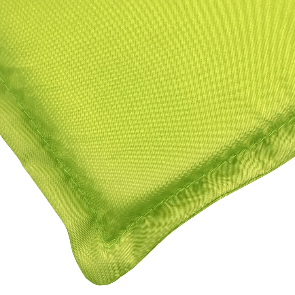 Sun Lounger Cushion Bright Green 200x50x3cm Oxford Fabric