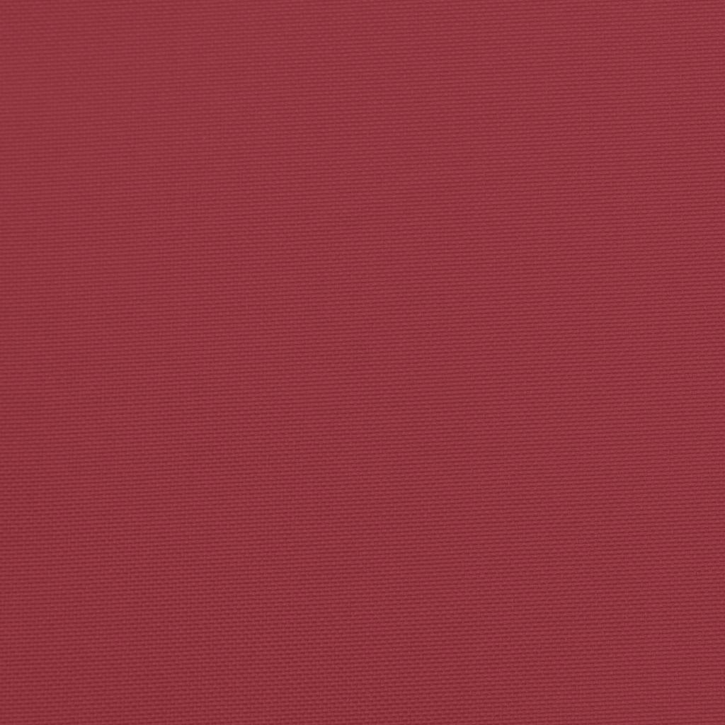 Sun Lounger Cushion Wine Red 200x70x3cm Oxford Fabric