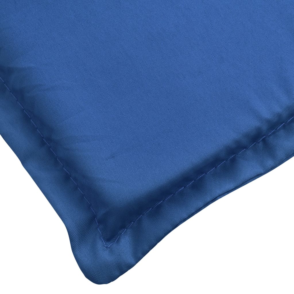 Sun Lounger Cushion Royal Blue 200x70x3cm Oxford Fabric