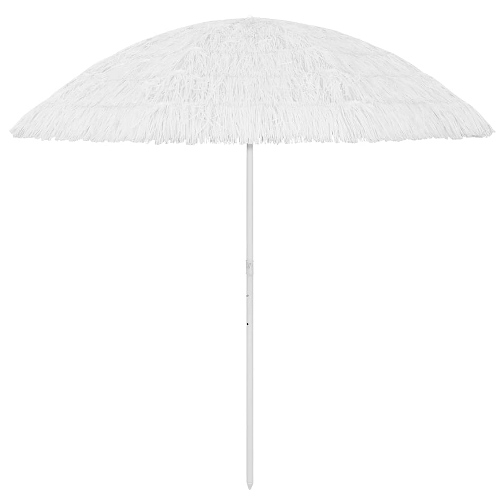 Hawaii Beach Parasol White 300 cm