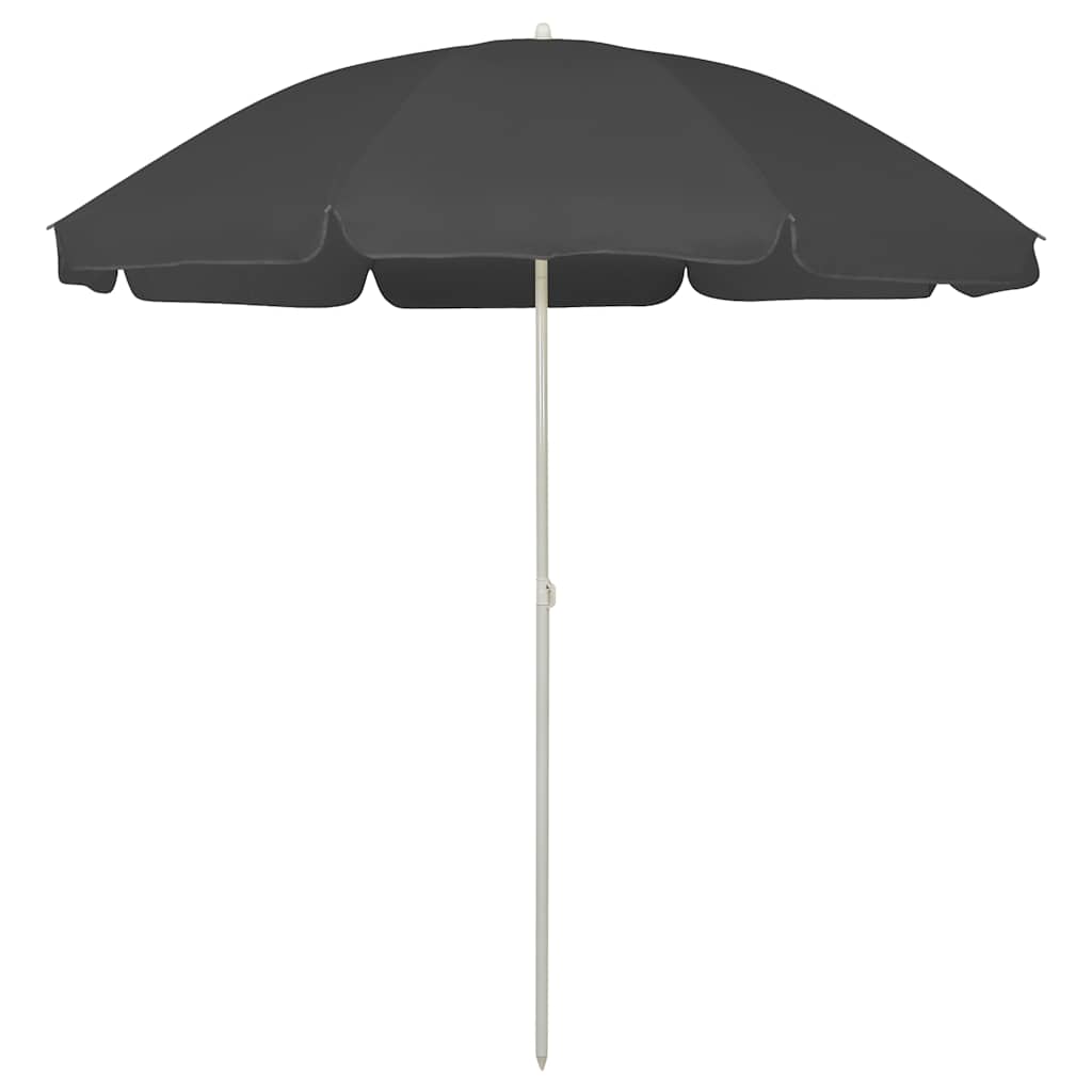 Beach Parasol Anthracite 240 cm