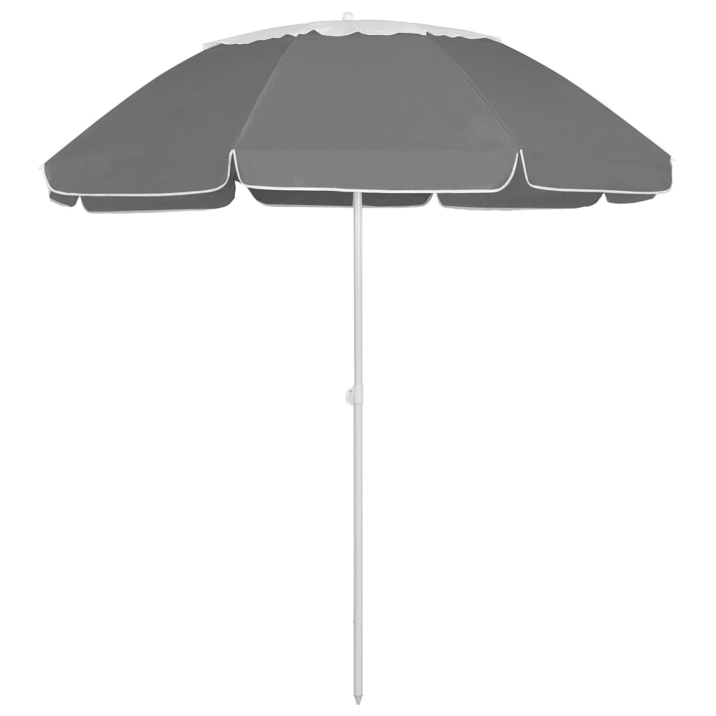 Beach Parasol Anthracite 300 cm