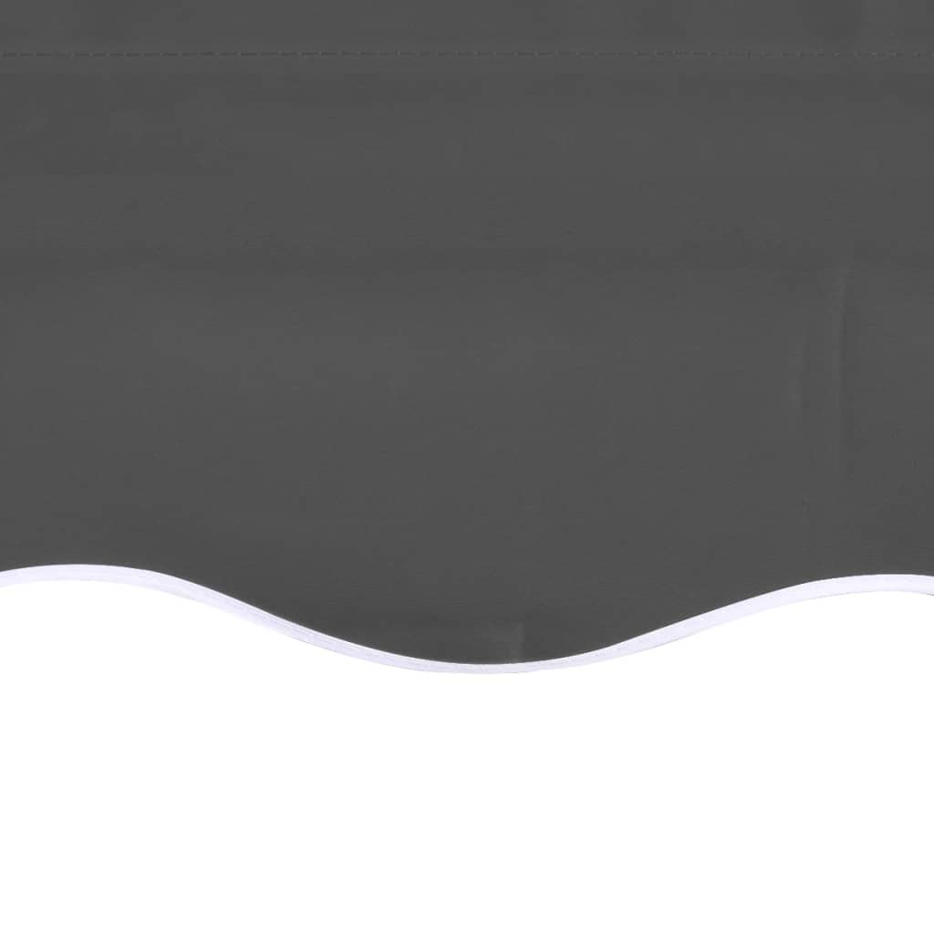 Awning Replacement Fabric Anthracite 450x350 cm Polyester
