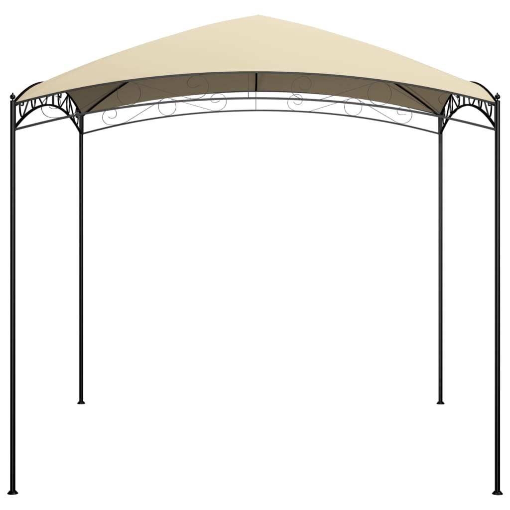 Gazebo 3x3x2.65 m Cream 180 g/m?
