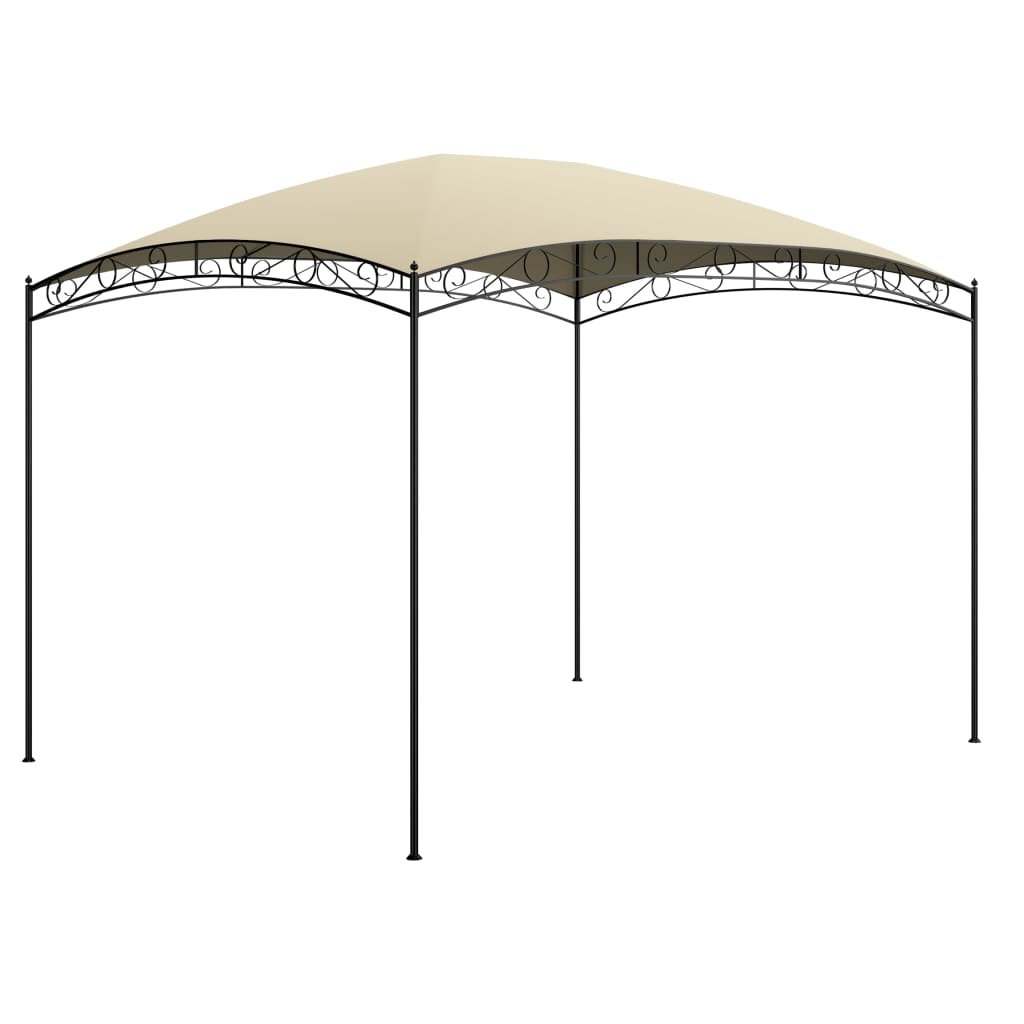 Gazebo 3x4x2.65 m Cream 180 g/m?