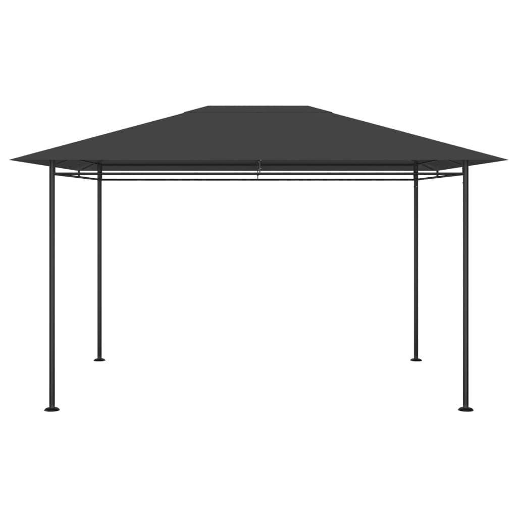 Gazebo 384x281x270 cm Anthracite 180 g/m?