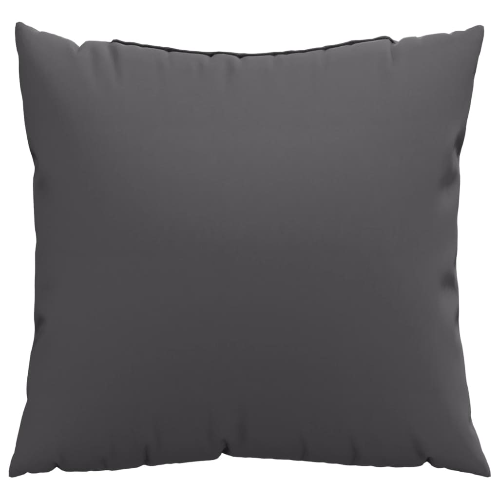 Throw Pillows 4 pcs Anthracite 40x40 cm Fabric