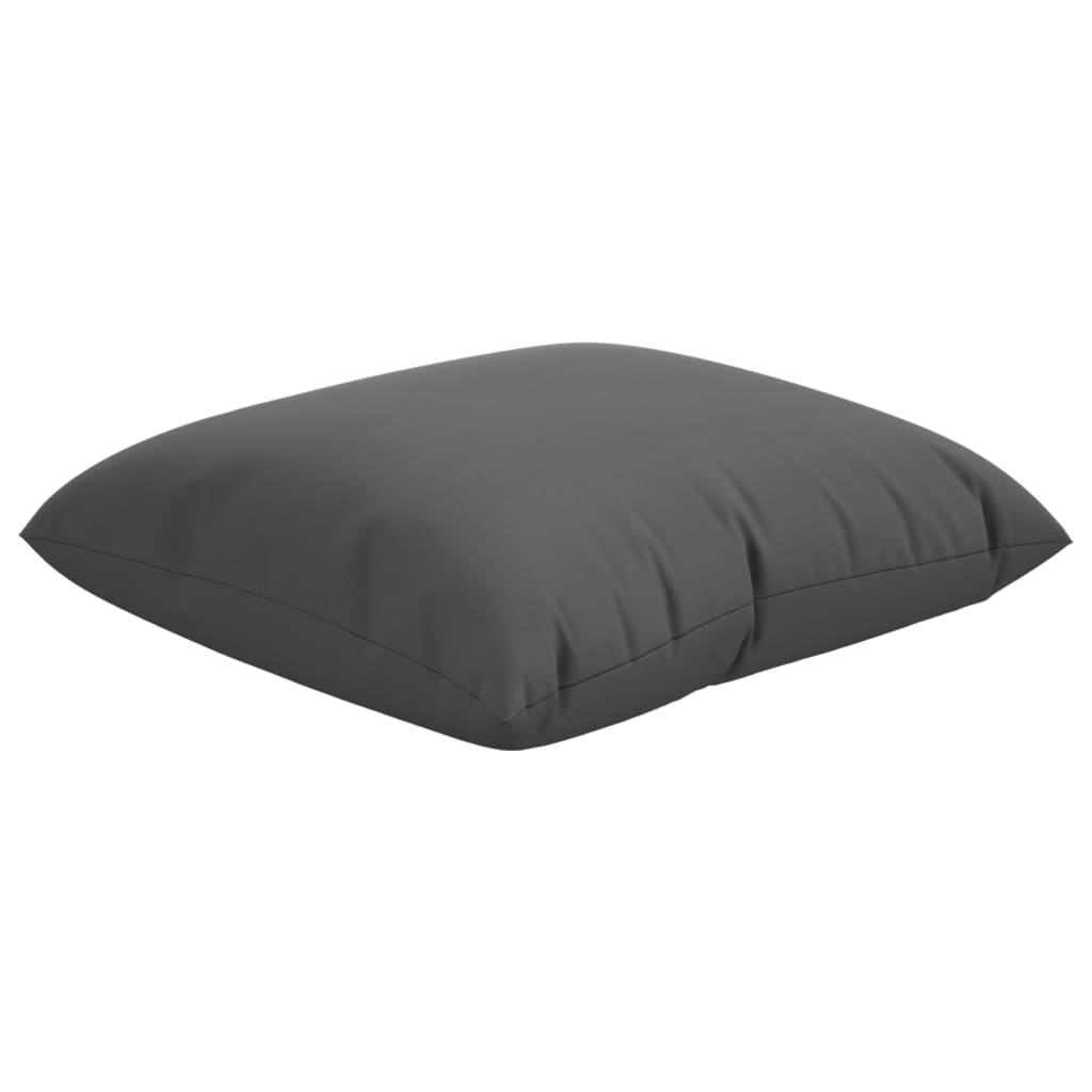 Throw Pillows 4 pcs Anthracite 40x40 cm Fabric