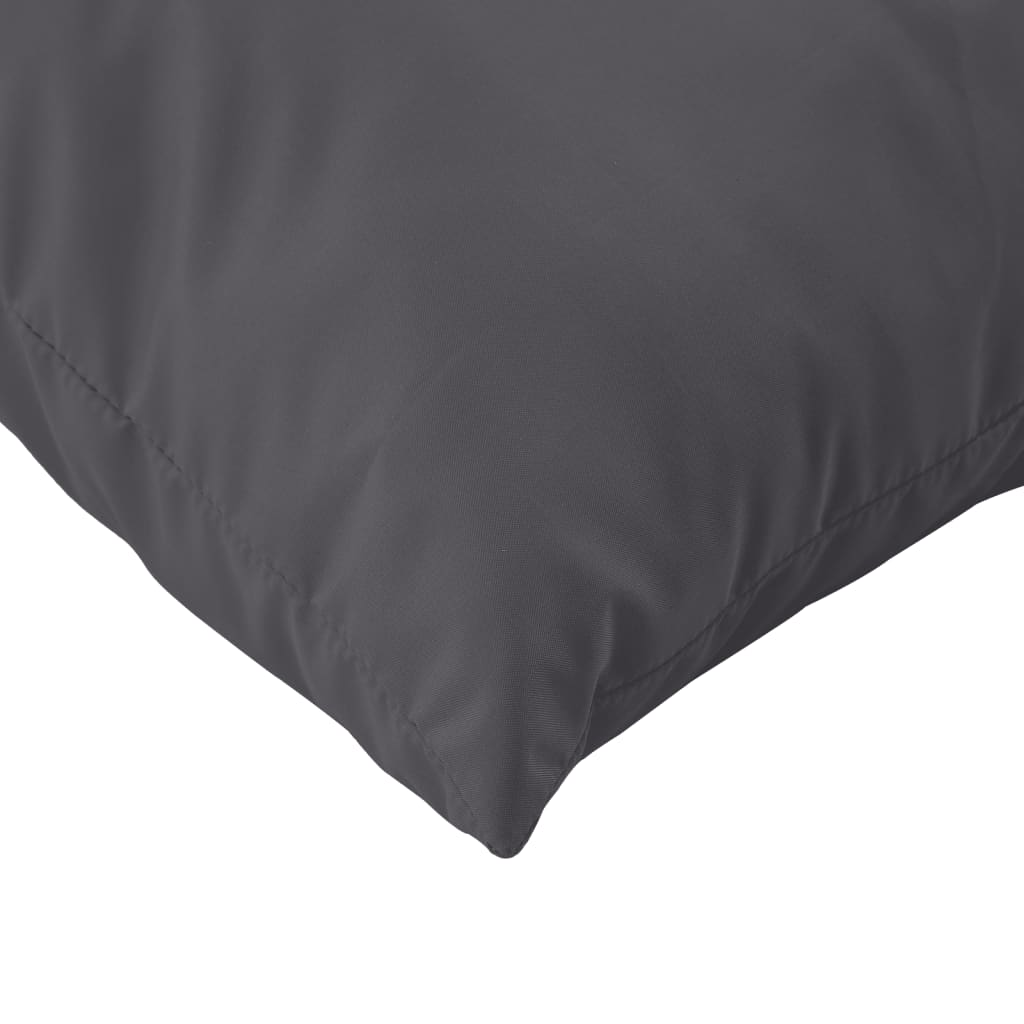 Throw Pillows 4 pcs Anthracite 40x40 cm Fabric