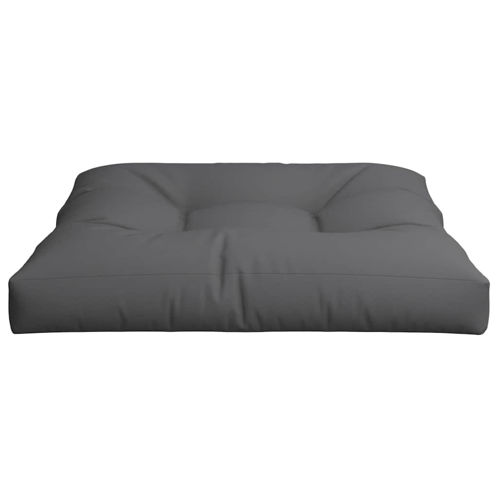 Pallet Cushion Anthracite 70x70x12 cm Fabric