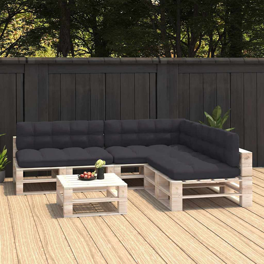 Pallet Sofa Cushions 7 pcs Anthracite