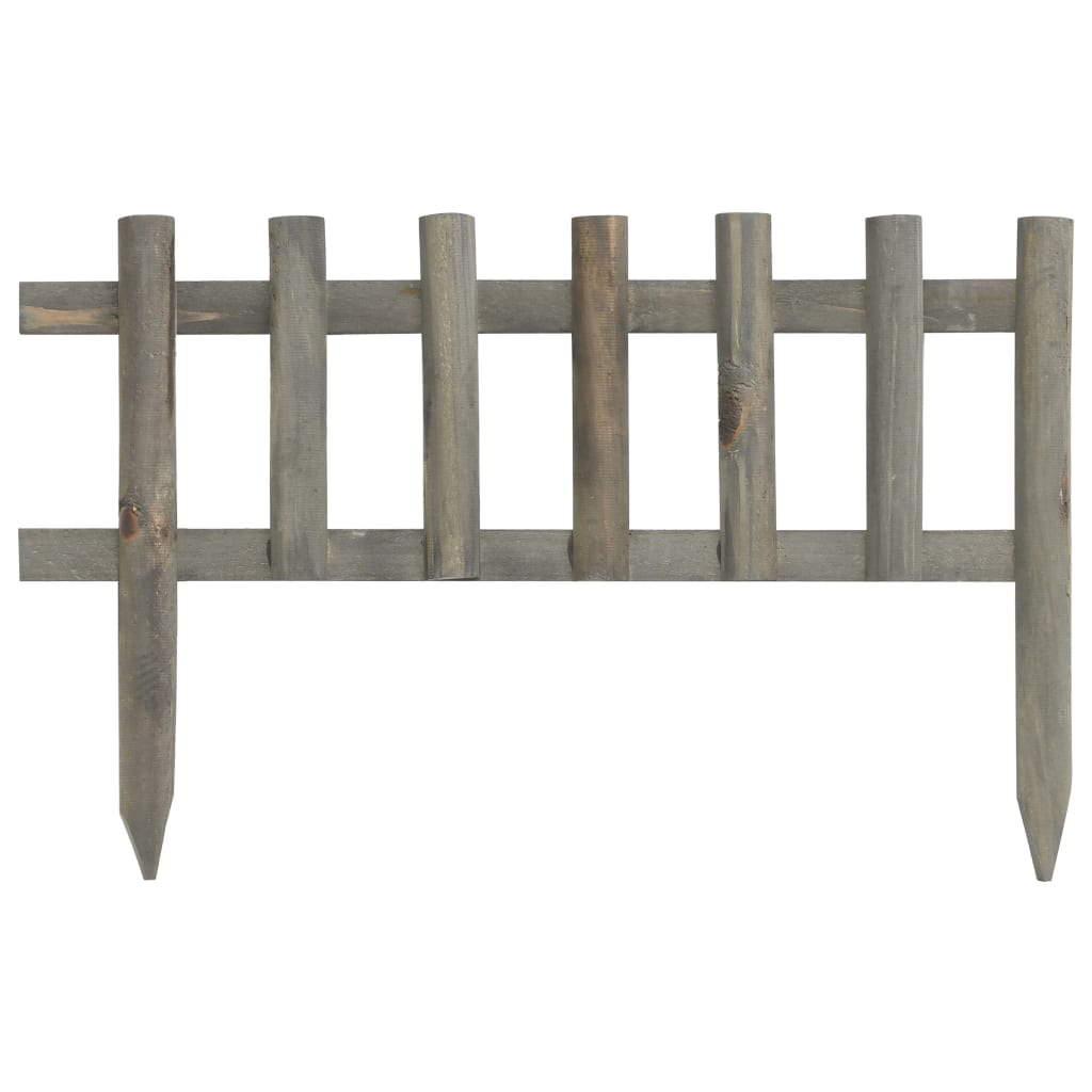 Lawn Edgings 10 pcs Firwood 4.4 m