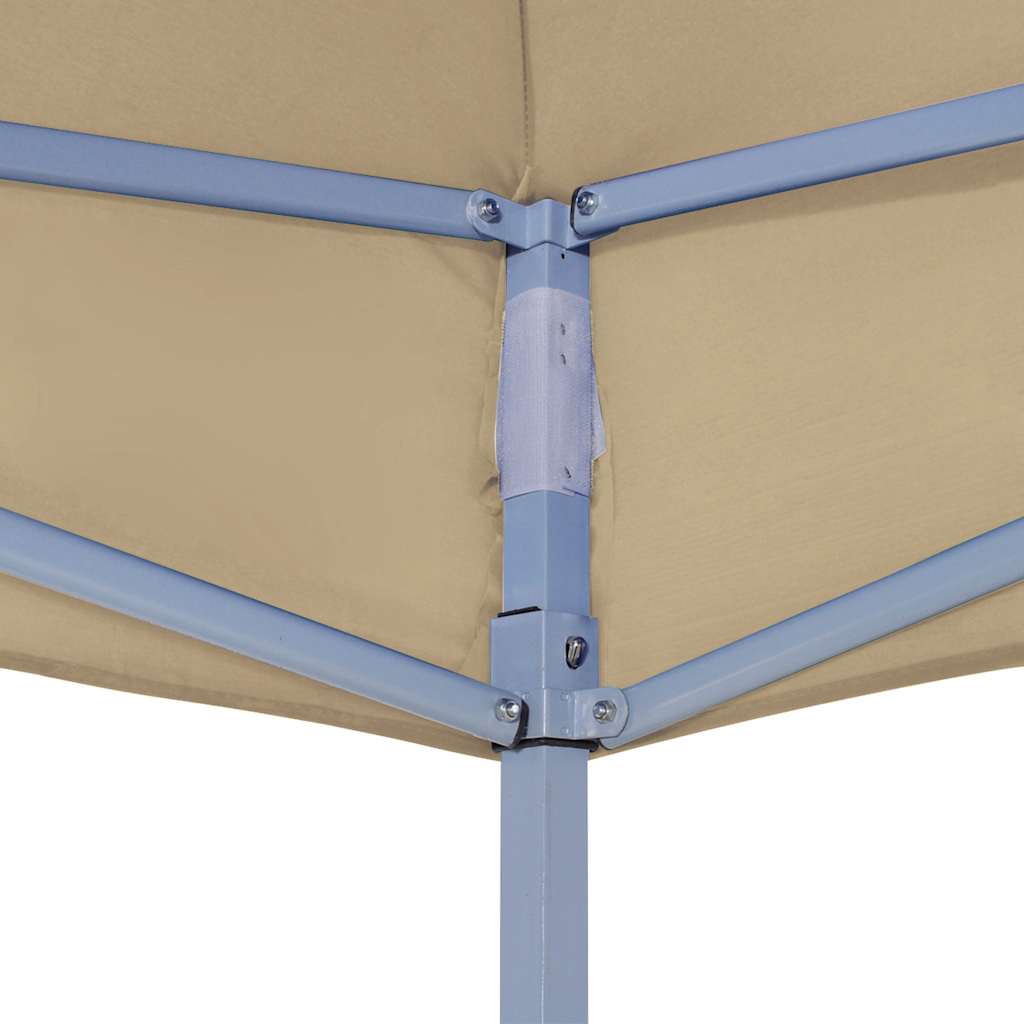 Party Tent Roof 3x3 m Beige 270 g/m?