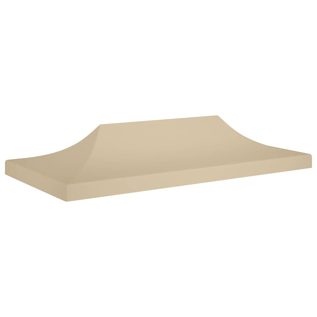 Party Tent Roof 6x3 m Beige 270 g/m?