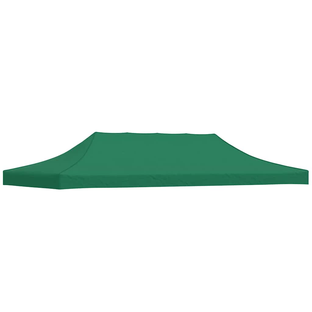 Party Tent Roof 6x3 m Green 270 g/m?