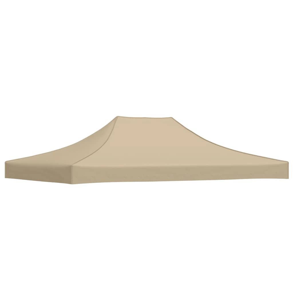 Party Tent Roof 4.5x3 m Beige 270 g/m²