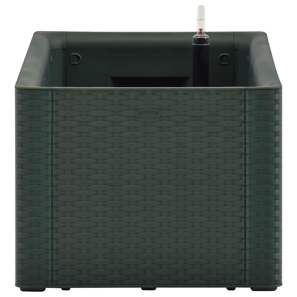 Garden Raised Bed with Self Watering System Green 100x43x33 cm