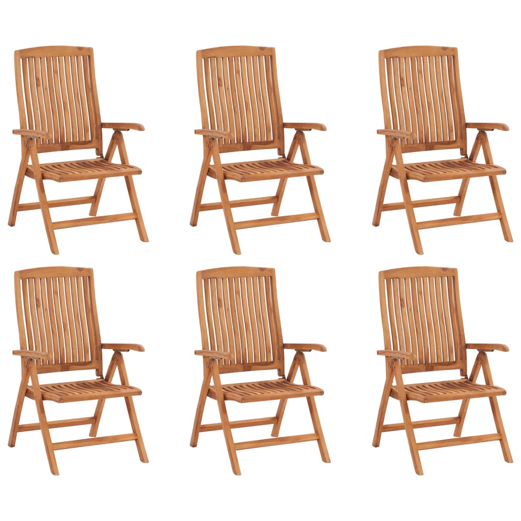 7 Piece Garden Dining Set Solid Teak Wood