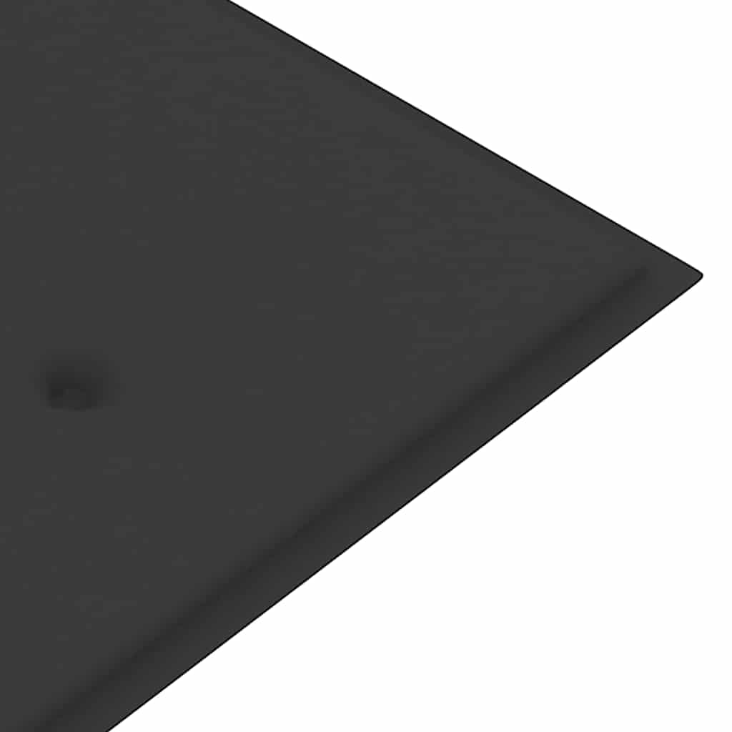 2-Seater Garden Bench with Cushion 120 cm Solid Eucalyptus Wood