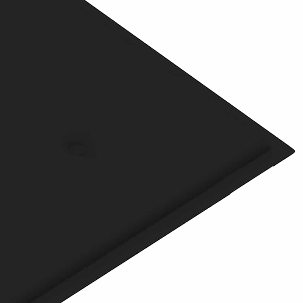 2-Seater Garden Bench with Cushion 120 cm Solid Wood Eucalyptus