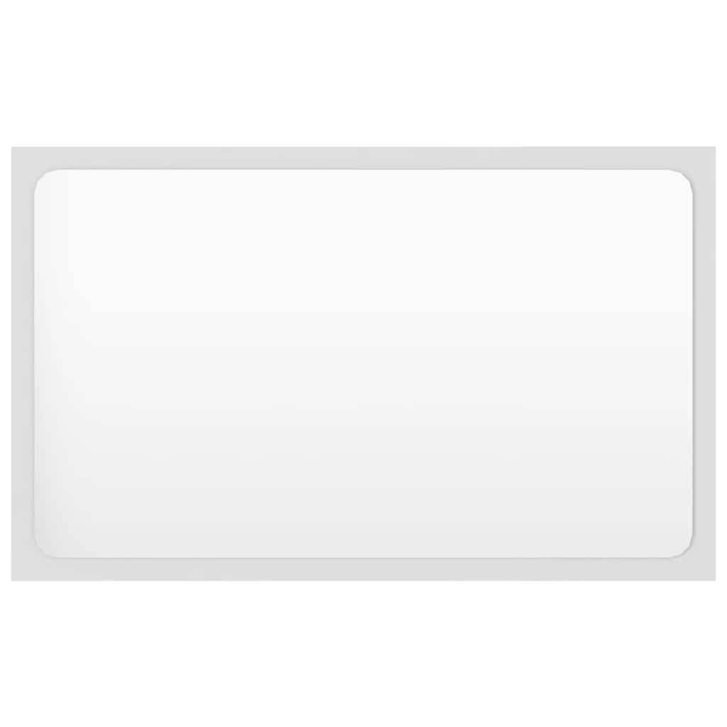 2 Piece Bathroom Furniture Set White Engineered Wood