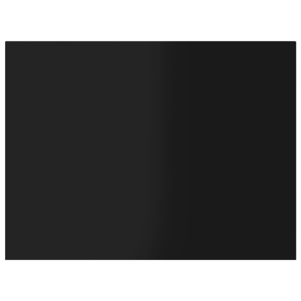 Bookshelf Boards 4 pcs High Gloss Black 40x30x1.5 cm Engineered Wood