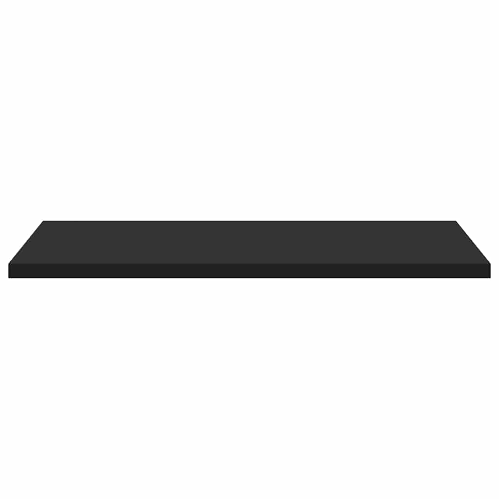 Bookshelf Boards 4 pcs Black 40x50x1.5 cm Engineered Wood