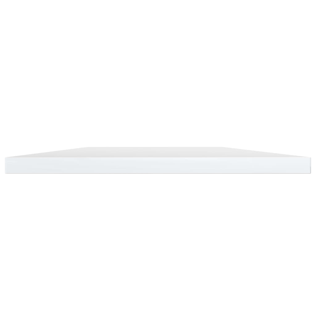 Bookshelf Boards 4 pcs High Gloss White 60x20x1.5 cm Engineered Wood