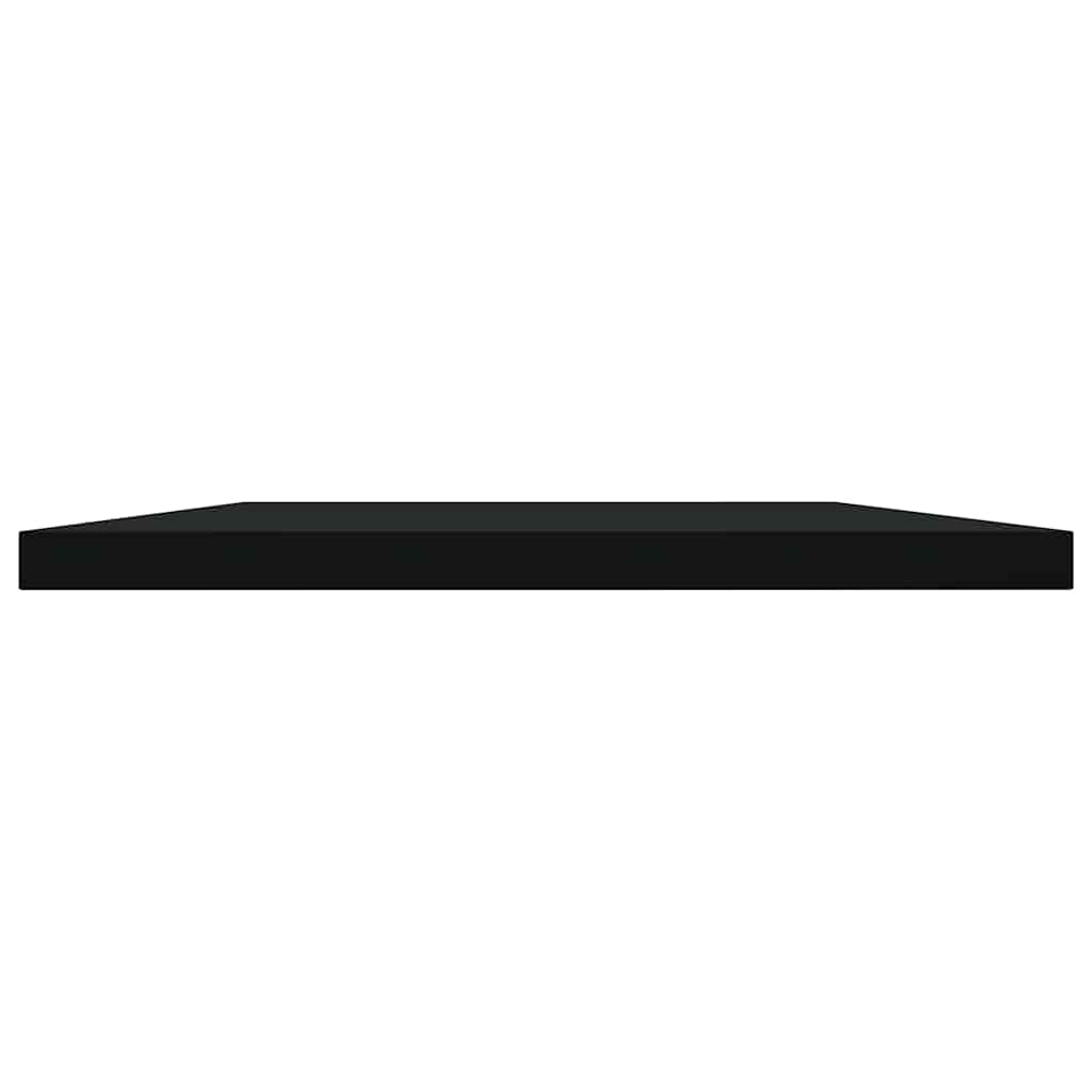 Bookshelf Boards 4 pcs Black 100x30x1.5 cm Engineered Wood