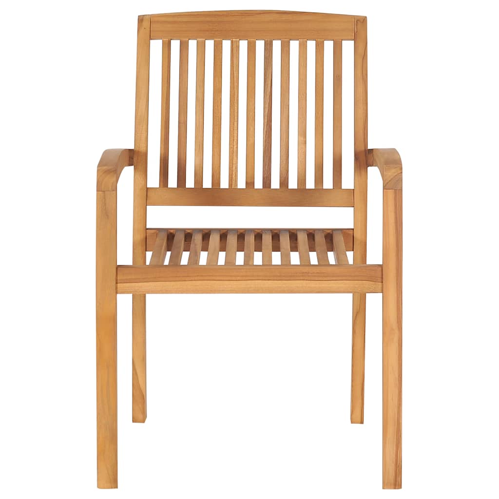Garden Chairs 2 pcs with Taupe Cushions Solid Teak Wood