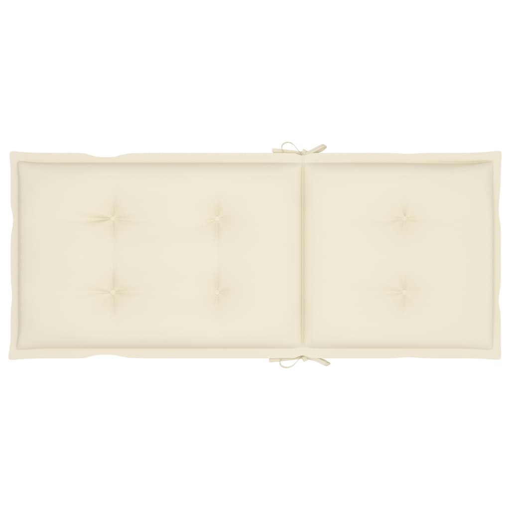 Rocking Chair with Cushions Grey Solid Acacia Wood