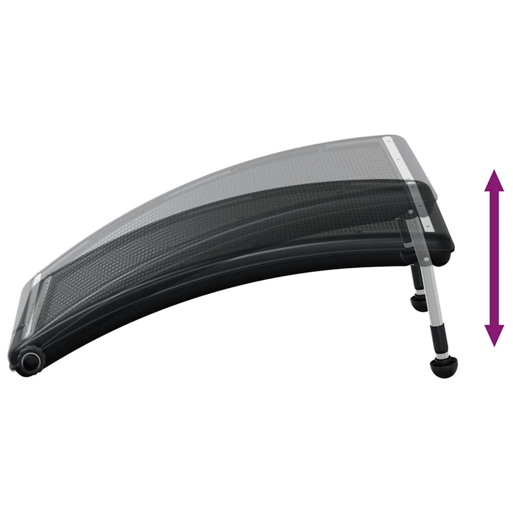 Curved Pool Solar Heating Panels 2 pcs 110x65 cm