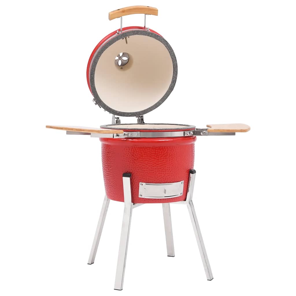 Kamado Barbecue Grill Smoker Ceramic 33 cm