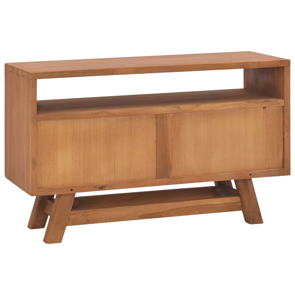TV Cabinet 80x30x50 cm Solid Teak Wood