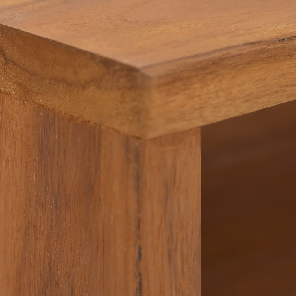TV Cabinet 80x30x50 cm Solid Teak Wood