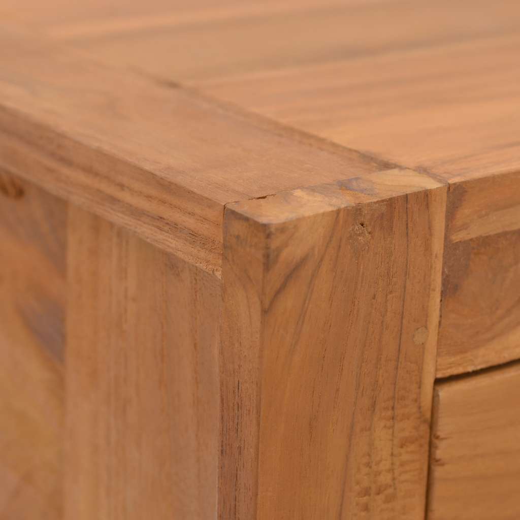 Bedside Cabinet 50x30x35 cm Solid Teak Wood
