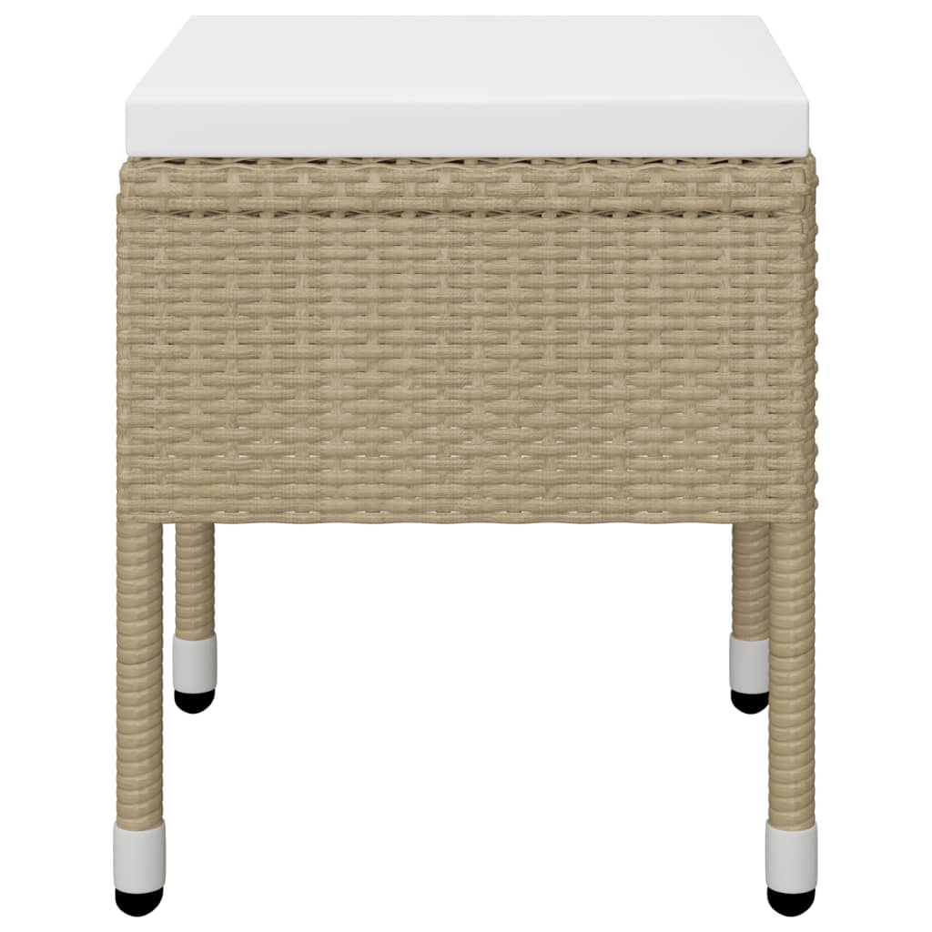 5 Piece Garden Dining Set Beige