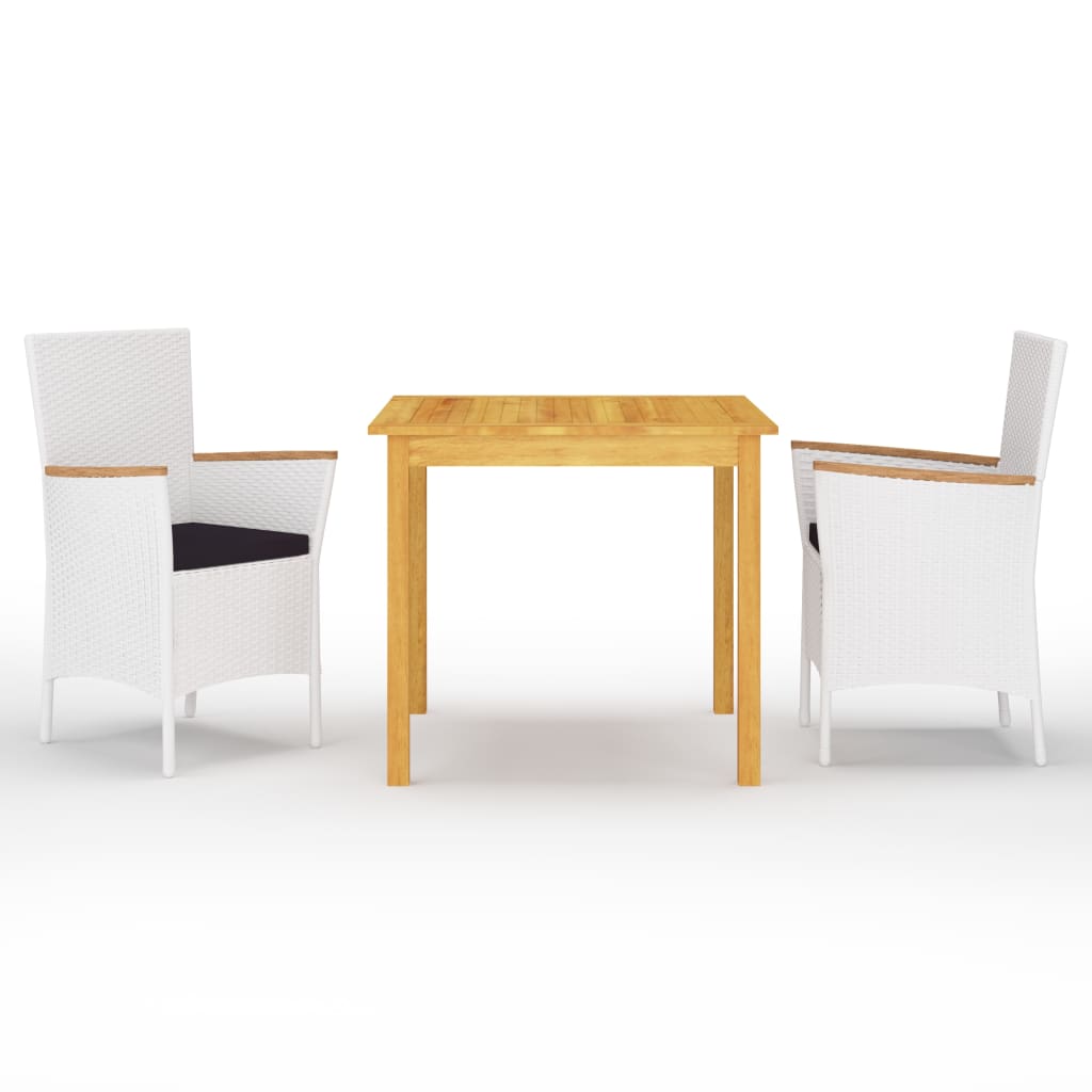 3 Piece Garden Dining Set