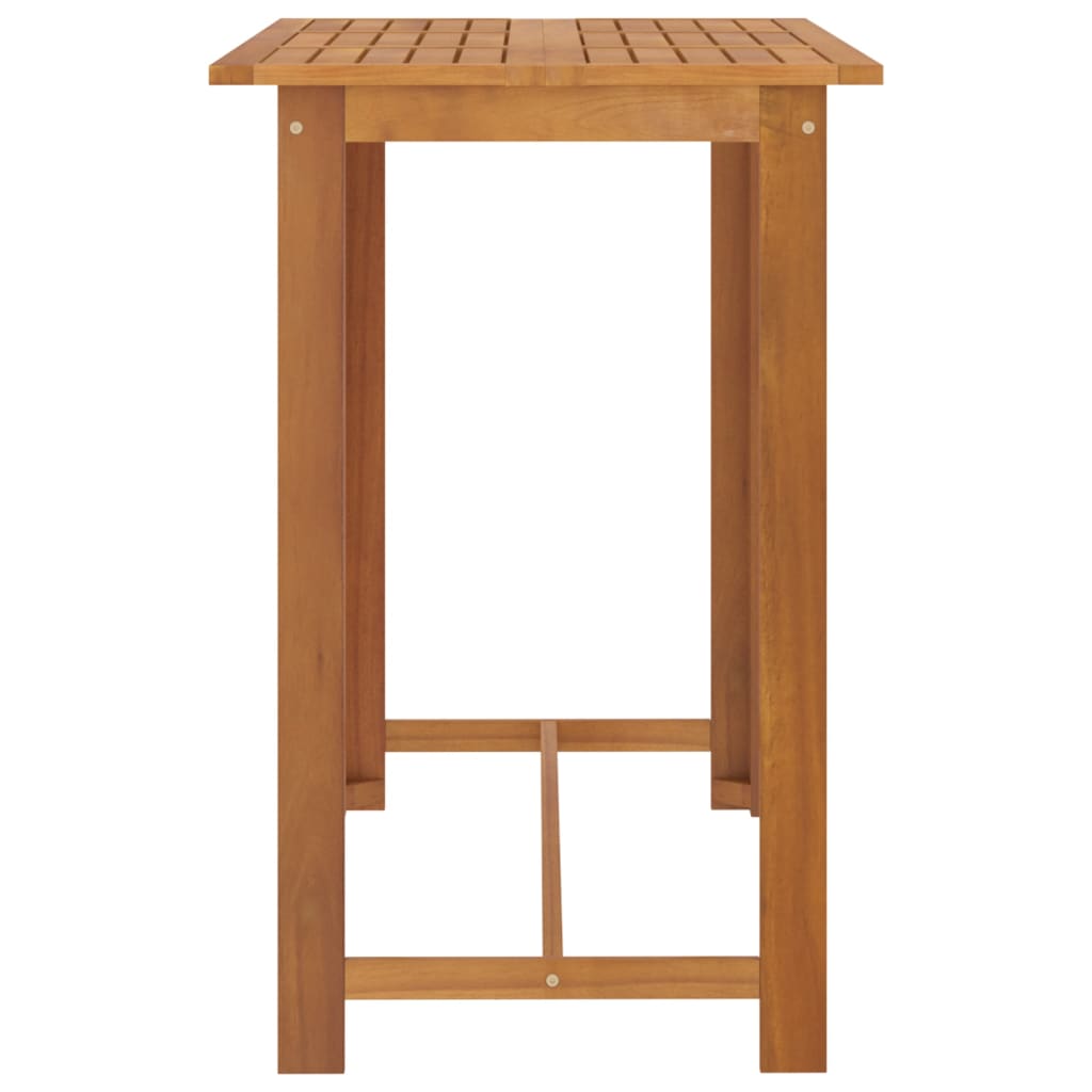 9 Piece Garden Bar Set Black