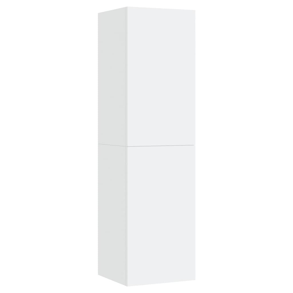 TV Cabinet White 30.5x30x110 cm Engineered Wood