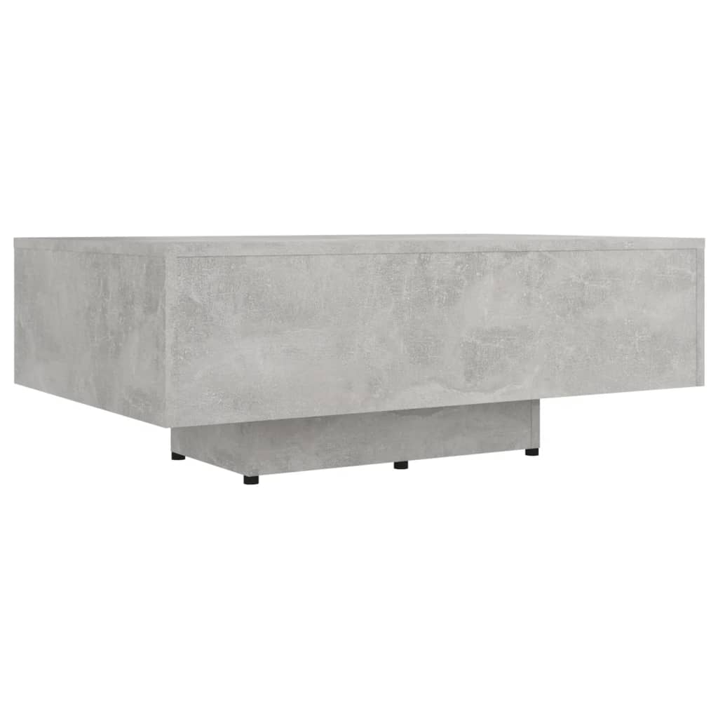 Coffee Table Concrete Grey 85x55x31 cm Engineered Wood